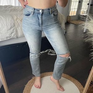 Blank NYC Madison Crop Distressed Jeans
